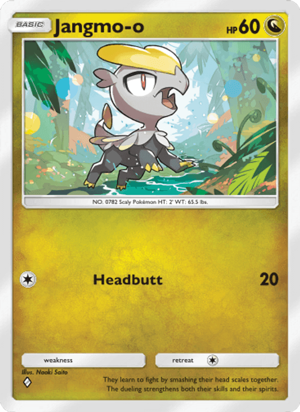Carta Pokémon Jangmo-o 125