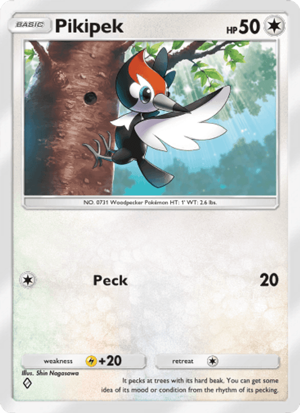 Carta Pokémon Pikipek 133 de A3