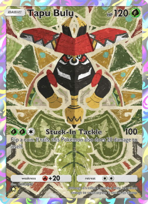 Carta Pokémon Tapu Bulu 159