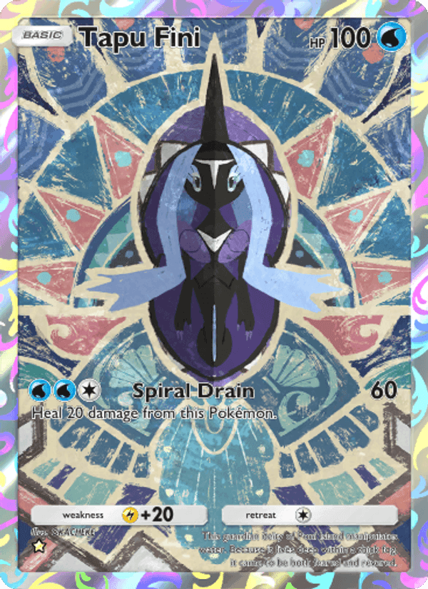 Carta Pokémon Tapu Fini 164