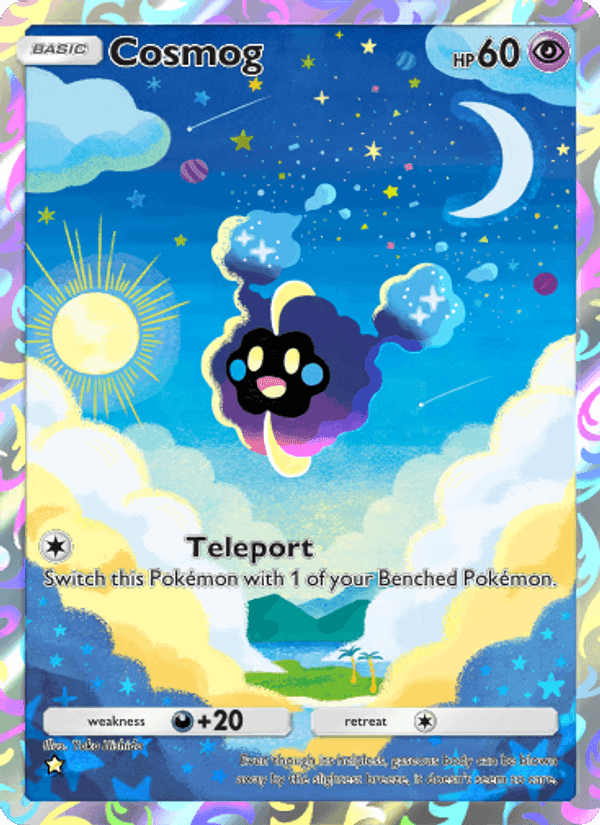 Carta Pokémon Cosmog 171