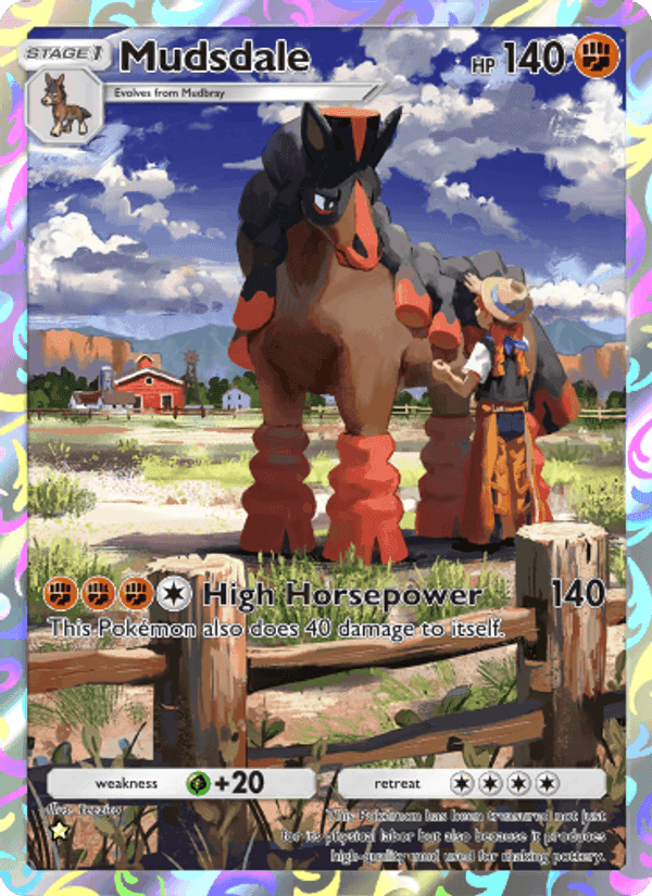Carta Pokémon Mudsdale 173