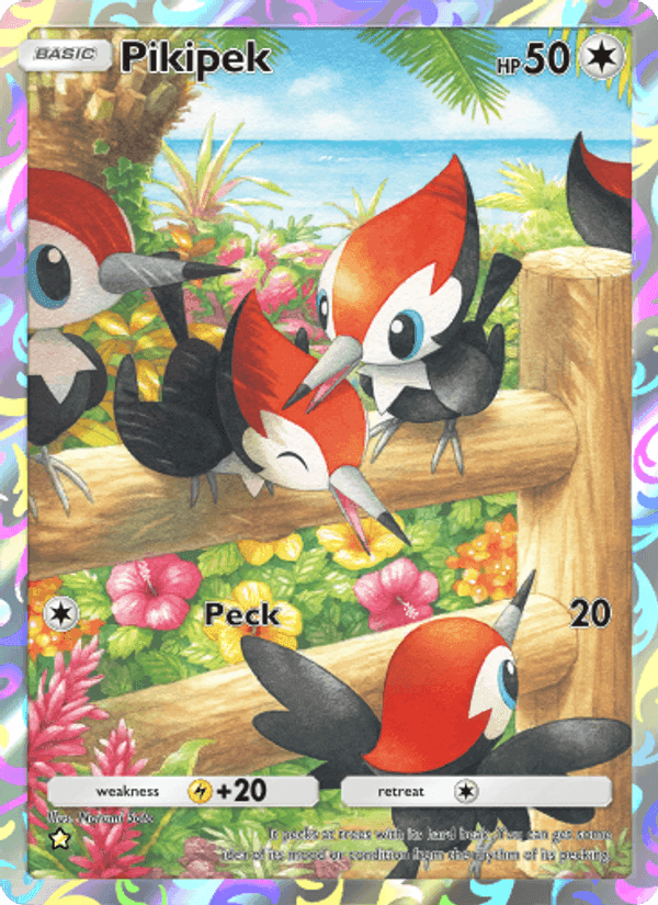 Carta Pokémon Pikipek 177