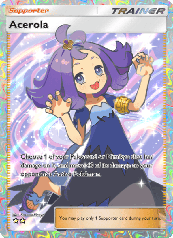 Carta Pokémon Acerola 190 de A3