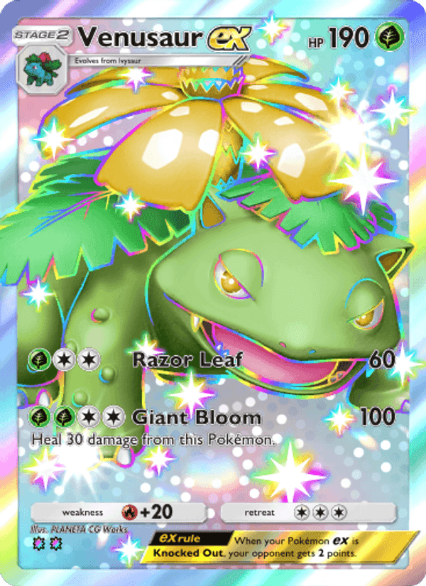 Carta Pokémon Venusaur ex 230