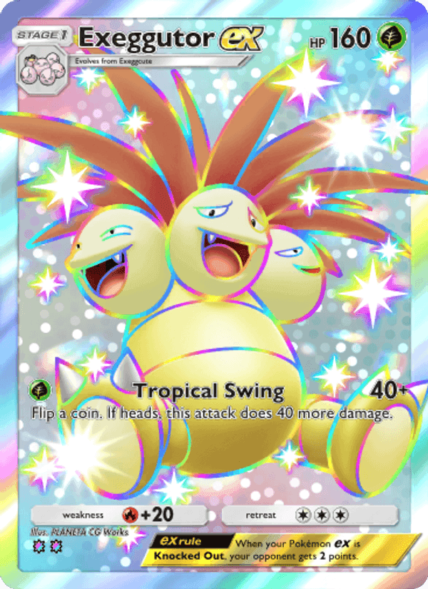 Carta Pokémon Exeggutor ex 231