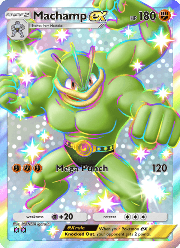 Carta Pokémon Machamp ex 235