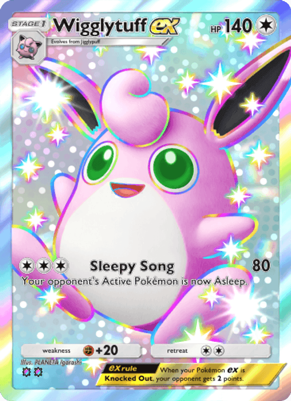 Carta Pokémon Wigglytuff ex 237