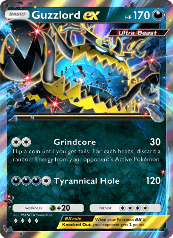 Carta Pokémon Guzzlord ex 043