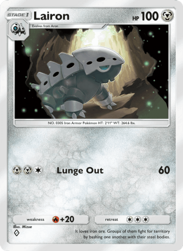 Carta Pokémon Lairon 049