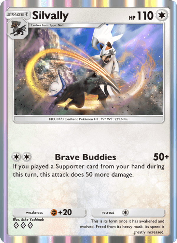 Carta Pokémon Silvally 061
