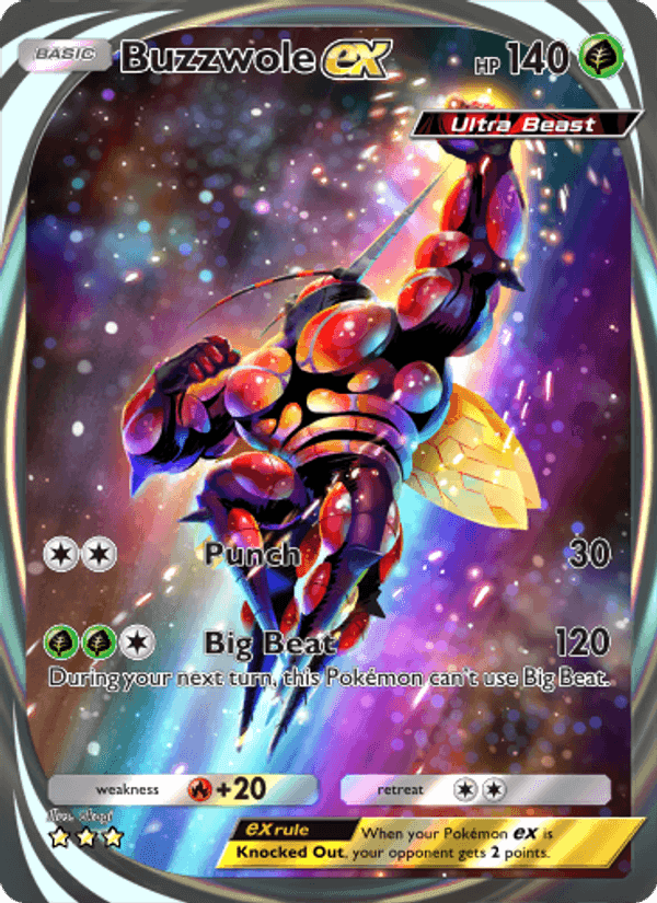 Carta Pokémon Buzzwole ex 088