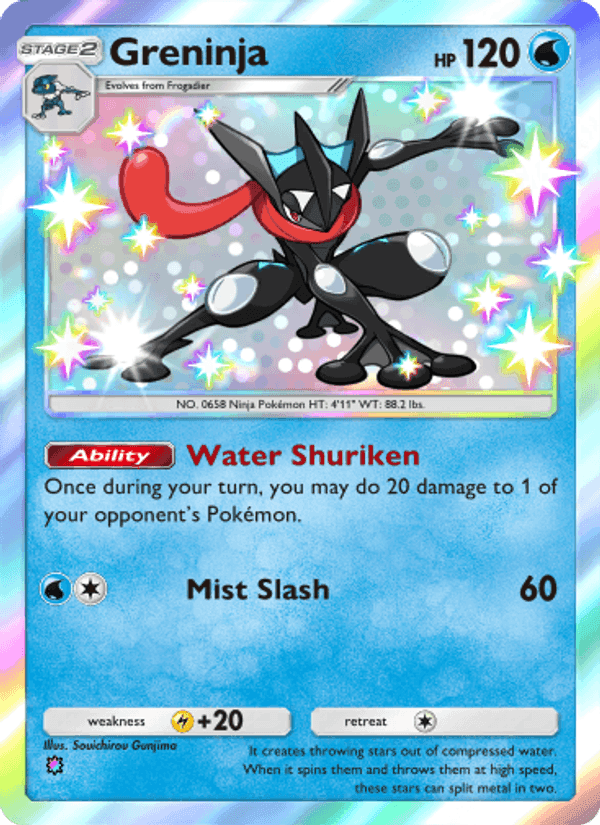 Carta Pokémon Greninja 093