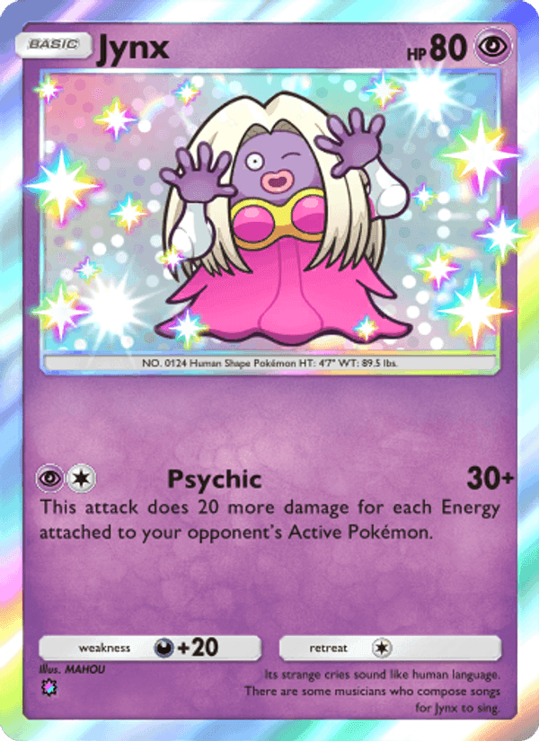 Carta Pokémon Jynx 094