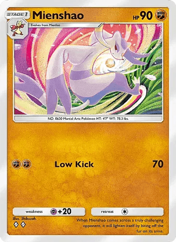 Carta Pokémon Mienshao 041