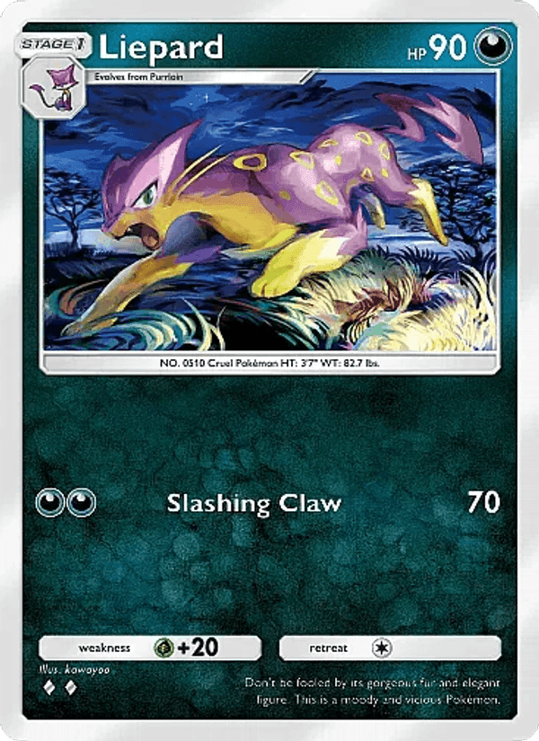 Carta Pokémon Liepard 046