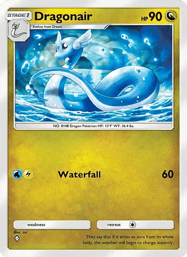 Carta Pokémon Dragonair 052