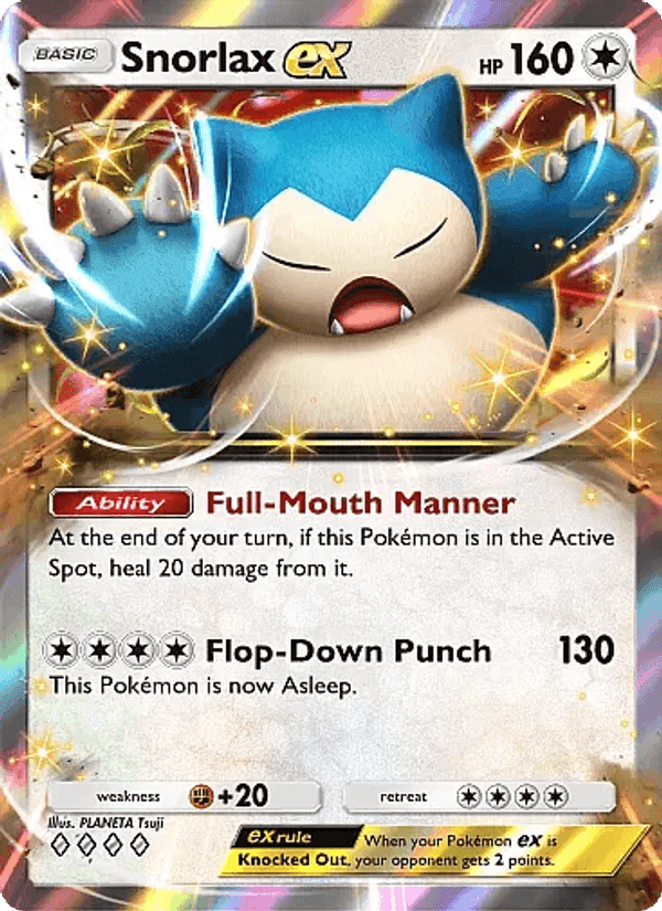 Carta Pokémon Snorlax ex 057