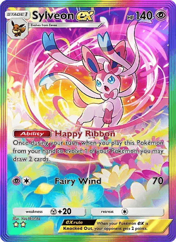 Carta Pokémon Sylveon ex 089
