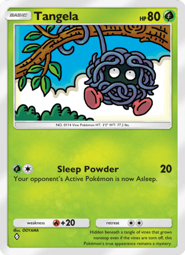 Carta Pokémon Tangela 004