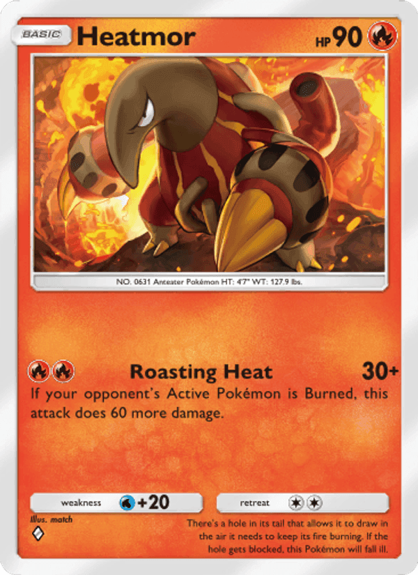 Carta Pokémon Heatmor 037