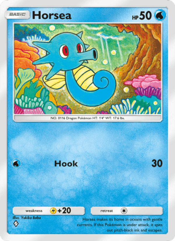 Carta Pokémon Horsea 041