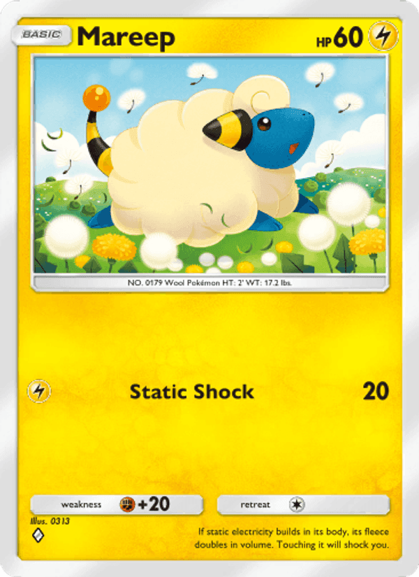 Carta Pokémon Mareep 067