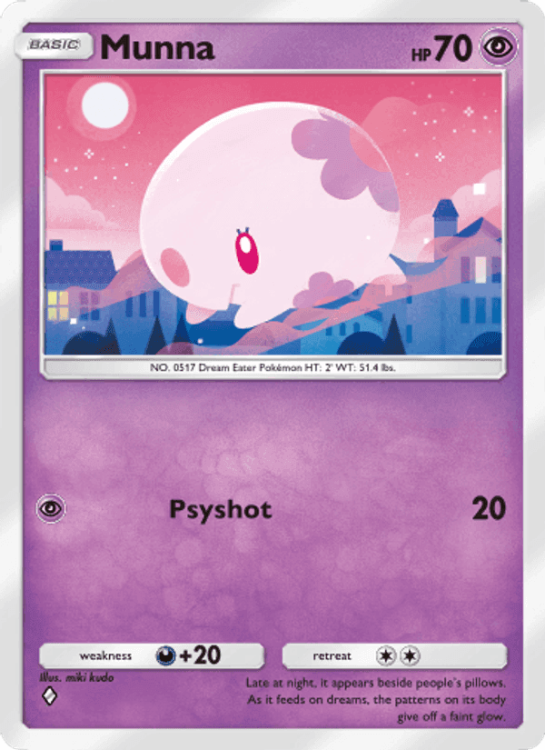 Carta Pokémon Munna 090
