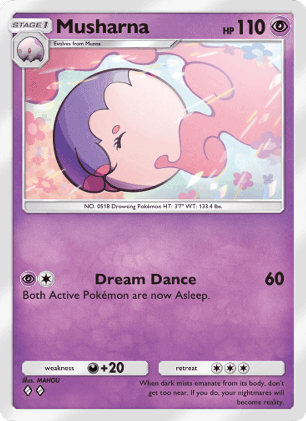 Carta Pokémon Musharna 091