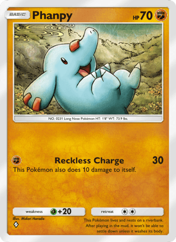 Carta Pokémon Phanpy 099