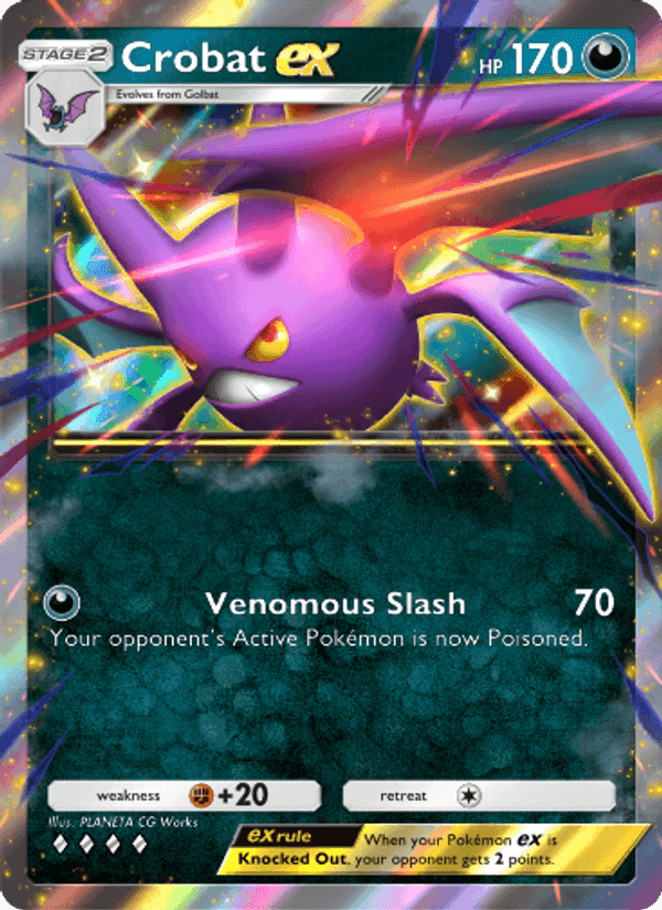 Carta Pokémon Crobat ex 109