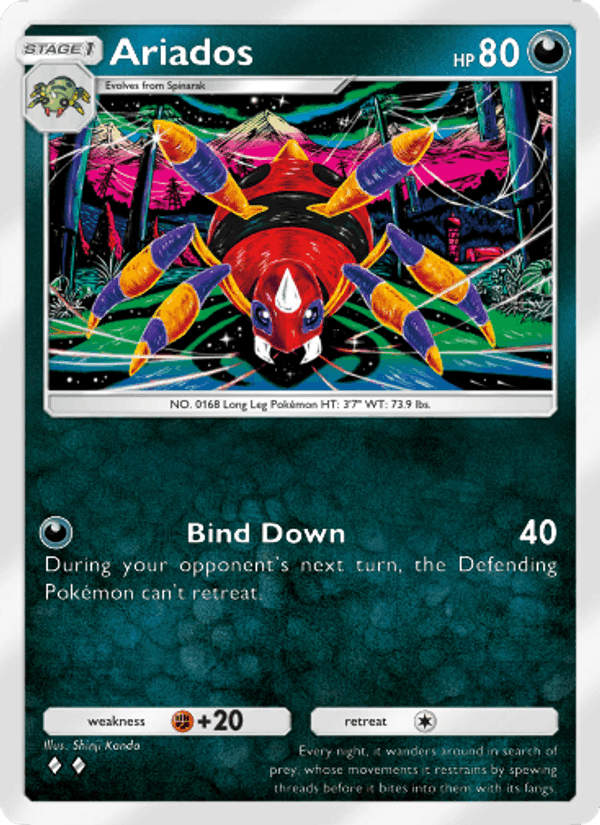Carta Pokémon Ariados 111