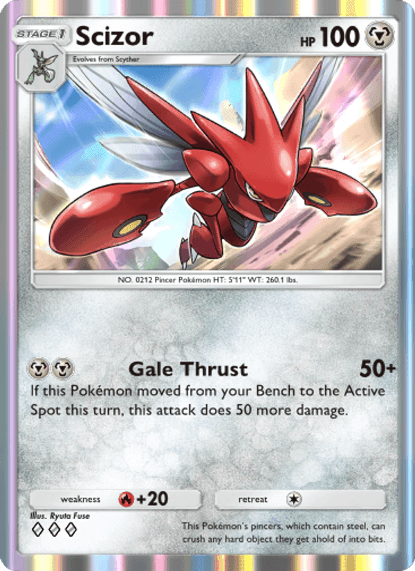 Carta Pokémon Scizor 123