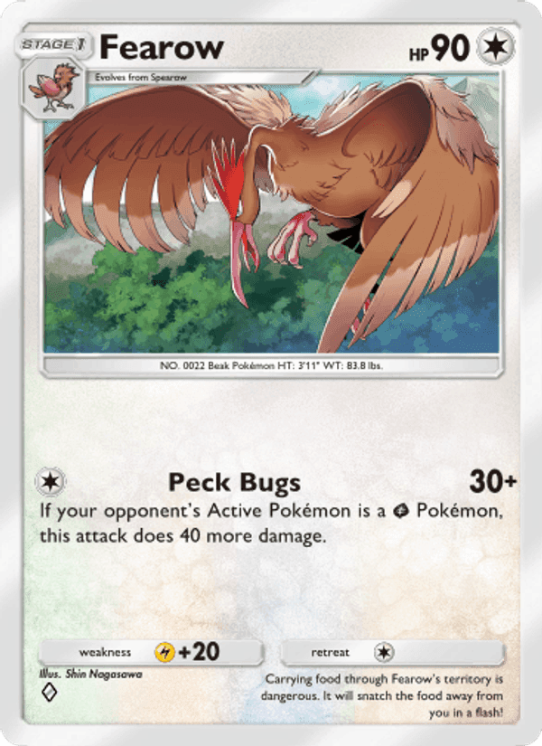Carta Pokémon Fearow 130