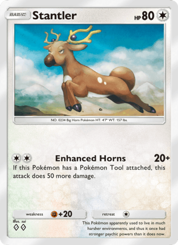 Carta Pokémon Stantler 147