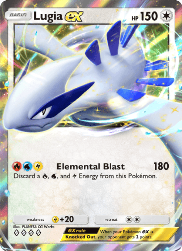 Carta Pokémon Lugia ex 149