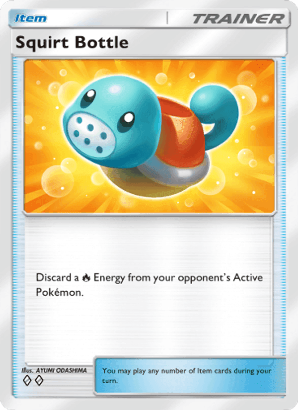 Carta Pokémon Squirt Bottle 152 de A4