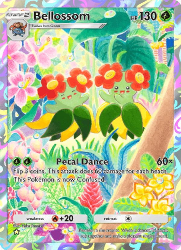 Carta Pokémon Bellossom 163