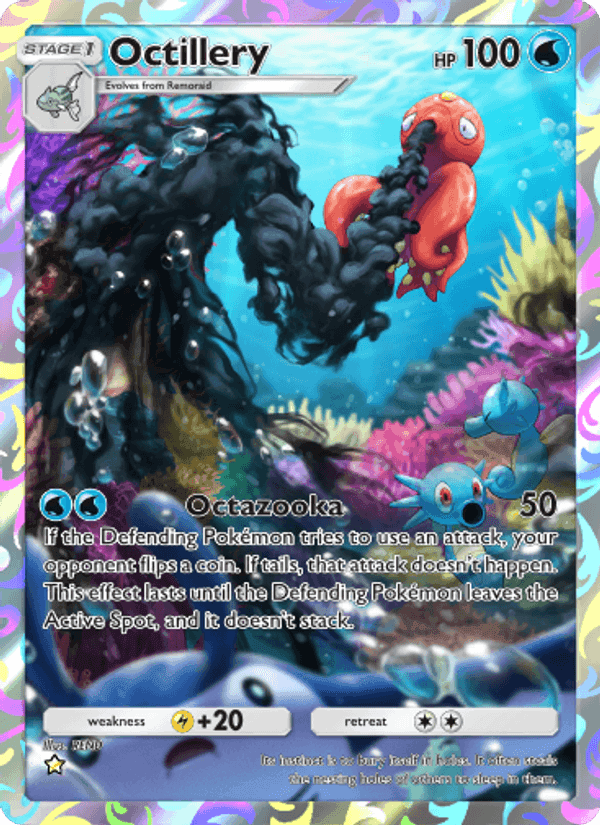 Carta Pokémon Octillery 169