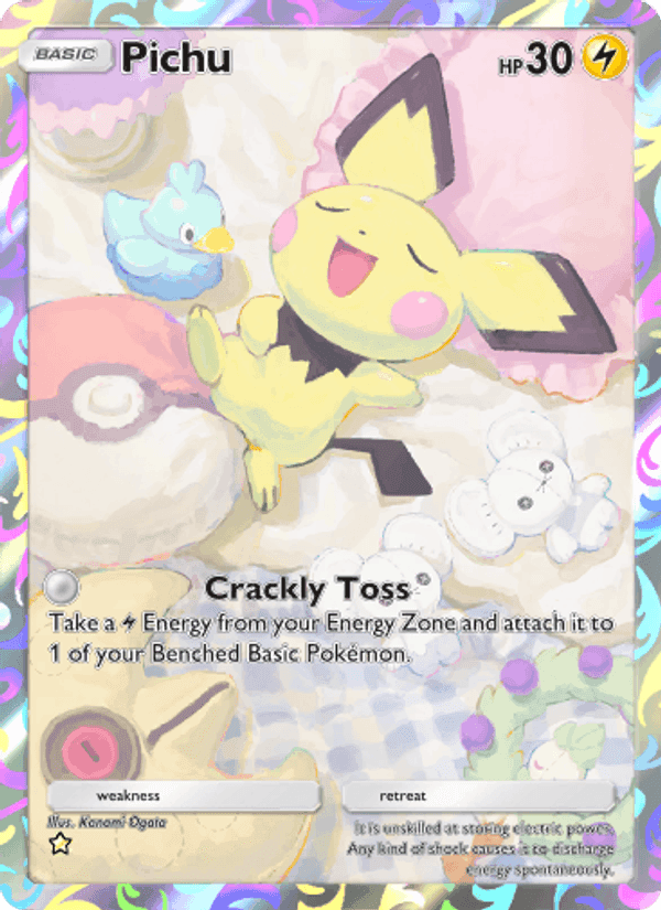 Carta Pokémon Pichu 171