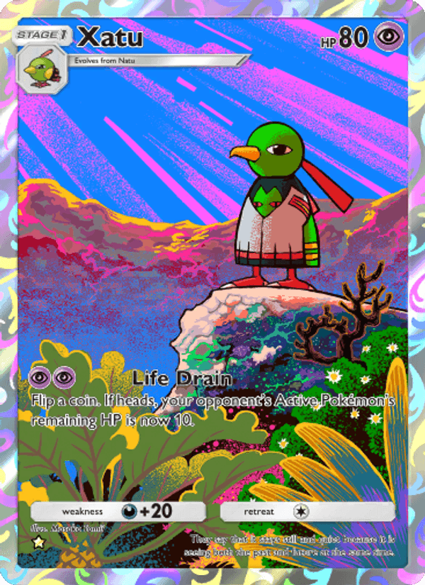 Carta Pokémon Xatu 174