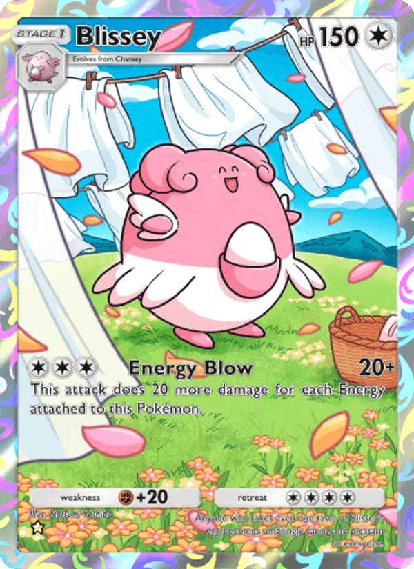 Carta Pokémon Blissey 185
