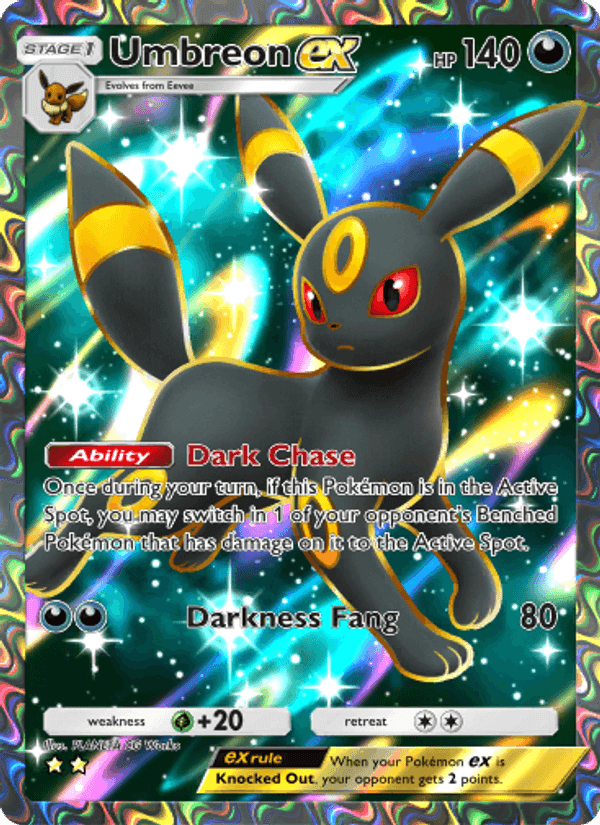 Carta Pokémon Umbreon ex 193