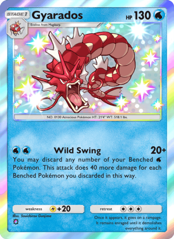 Carta Pokémon Gyarados 215