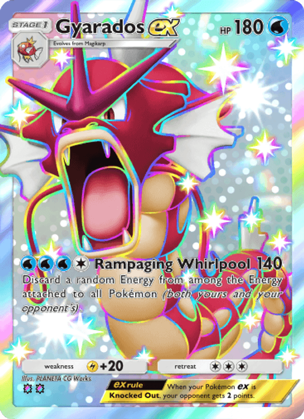 Carta Pokémon Gyarados ex 234