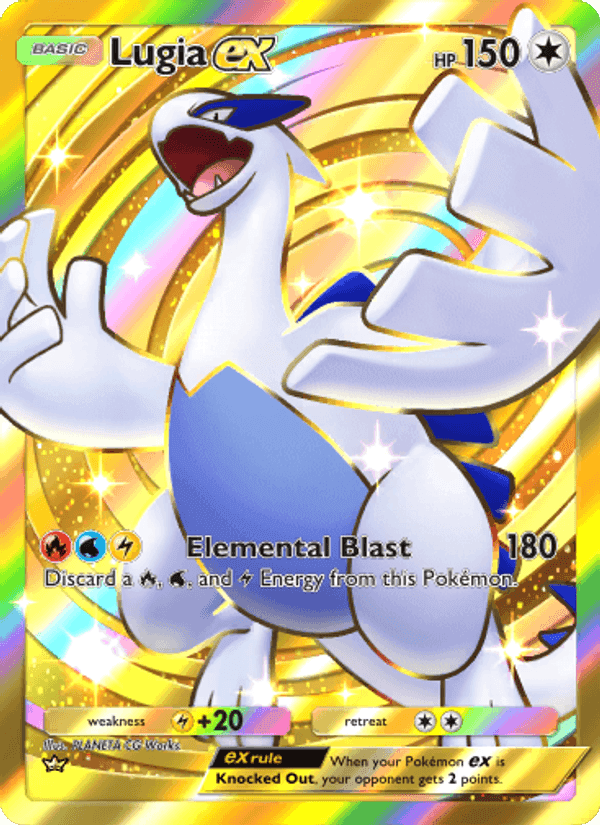 Carta Pokémon Lugia ex 241