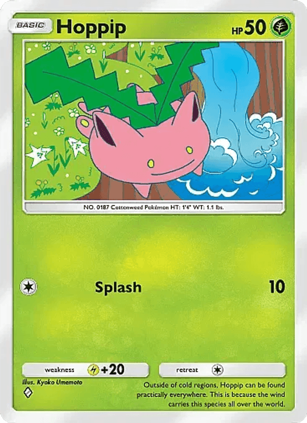 Carta Pokémon Hoppip 001