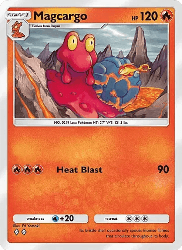 Carta Pokémon Magcargo 009