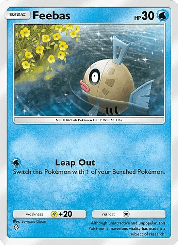 Carta Pokémon Feebas 021