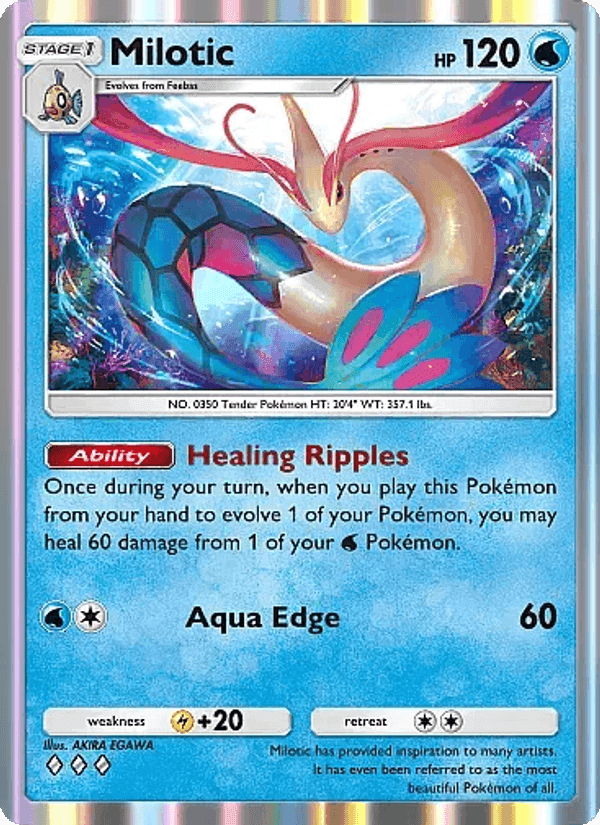 Carta Pokémon Milotic 022